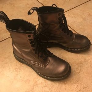 Metallic Doc Martens Size 5